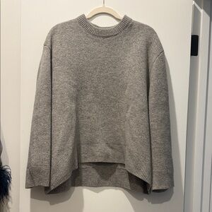 Zara Grey Oversized Sweater
